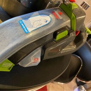 Bissell Pet Stain Eraser with Green and Gray Accents